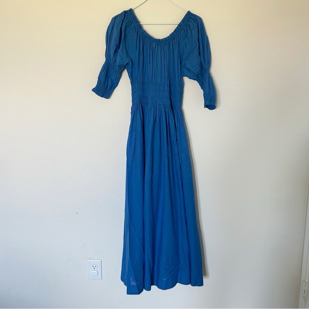 NWT Doen Ischia Dress Corfu Blue - Picture 6 of 12
